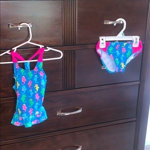 Toddler Girl 2 piece swimsuit